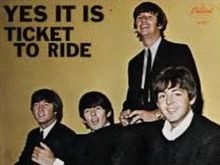 45 picture cover of Yes It Is by the Beatles