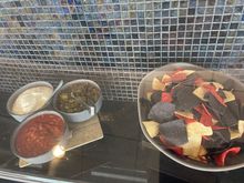 Part of the lunch presentation