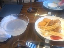 Food with Margaritas
