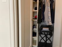 “Walk” in closet