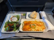 With a succotash type salad, ex-DFW