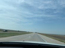 Flat and treeless on the Great Plains 