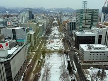 View from the Sapporo TV tower 