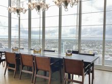 Dining room in the Presidential Suite