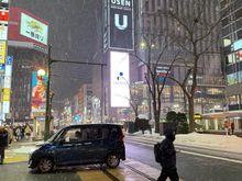 Another blustery night in Sapporo 