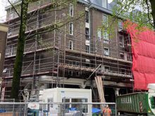 View on corner Smaksteeg / Kattengat (opposite Koepelkerk)