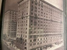 The hotel in a different era when there were no bike and bus lanes on lexington avenue
