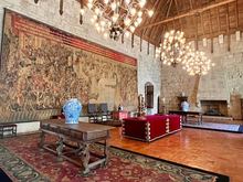 One of the rooms of the palace