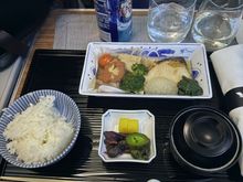 Really good….I wish all domestic flights had the Japanese meal.
