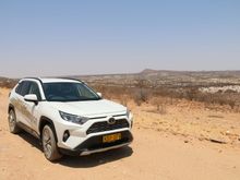 RAV4 on the dirt