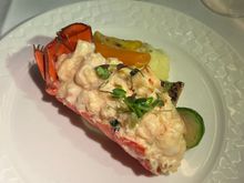 Lobster Thermidor was not on the menu, but available in pre-select dining 