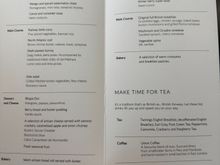 Interesting menu on the Chennai flight
