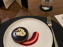 Chocolate caramel tart