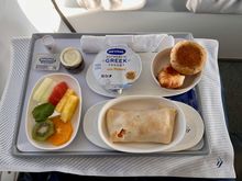 Crepe filled with vegetables and chicken apaki