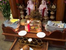 Hotel Lobby Offering To The Gods