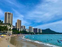 Waikiki with Diamond Head