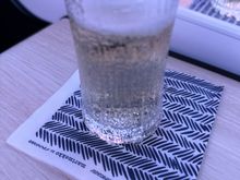 Marimekko napkins and glass