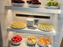 Club lounge evening spread