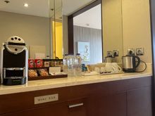 Minibar and coffee station