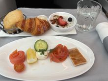 The trio of smoked fish.