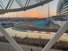 Views from our balcony at dusk were amazing.