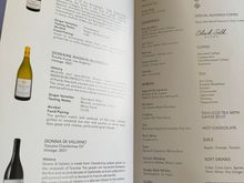 BKK-HND wine list