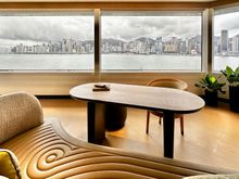 Seaview (Causeway Bay/Wan Chai) from the sofa set