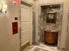Outside the PH elevator right