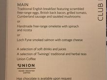 Menu LHR-ATH