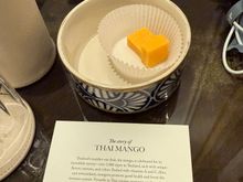 Little snacks every day for turndown (I went and bought the same container at Terminal 21 — it’s gorgeous!)