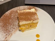Wasn’t a fan of the tiramisu, the lady fingers were softened enough and made it too “chunky”