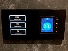 Temperature controls are easy to manage. Aircon is not on at this time of year, even though the settings indicate "COOL".