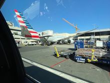 Quick CK tarmac ride from Eagles nest to Terminal 4. Always love viewing the plane from the tarmac itself. 