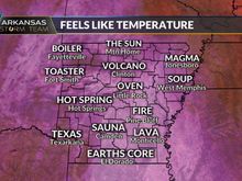 And it will be hotter tomorrow