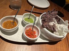 Chips and dip at Manta