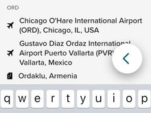iOS app