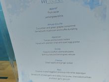 Ithaa vegetarian tasting menu July 2018