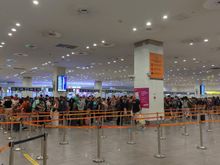 regular immigration queue at KLIA 2