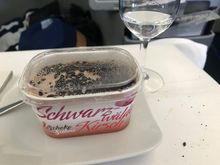 Good size and refined with a shot of Kirschwasser (Cherry brandy)

