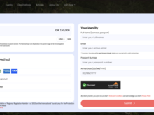 Love Bali Tourist Levy form
