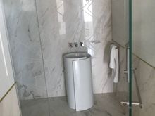 Main WC (around the corner) with Stylish Sink