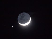 Moon and Jupiter taken on 20 Feb 2020 using Canon 100-400Lii @ 400mm handheld from northern NSW, AU.