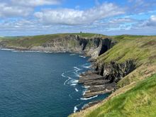 12th hole cliffs again