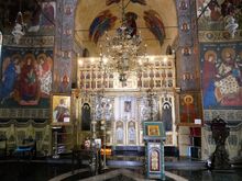 Churches like to is to be found all over the city.