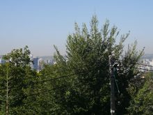 "Good morning Chisinau". Downtown area in the distance.