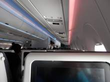Interior of the plane