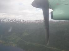 Flying into Sandane