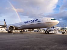 First UA 777-300
