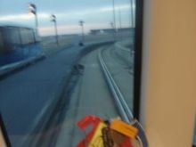 Freddie Jr on the DFW skytrain
