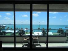 Views from inside Four Points Bay Studio